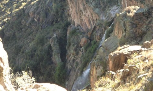 El nacimiento del Río Mina Clavero. Camino Nuevo