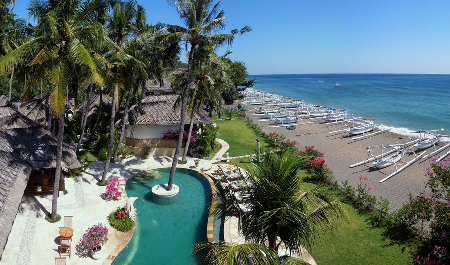 Palm Garden Amed - view from Tower