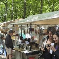 Haagse markt aan het Lange Voorhout