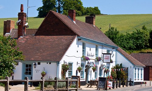 The White Hart: in an area of outstanding natural beauty