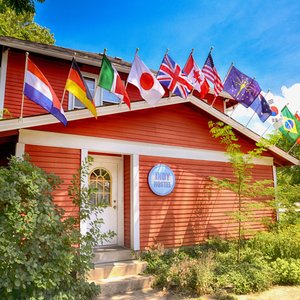 Front of Indy Hostel
