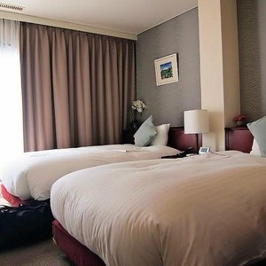 ホテル山城屋のベッドルーム