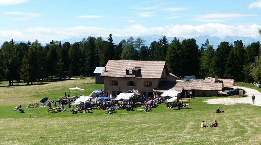 La malga.