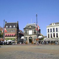 Plaza Markt, Gouda, Holanda.