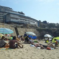la playa