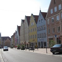 Rathaus in fondo alla reichstrasse