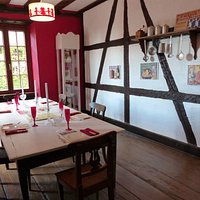 Wohnzimmer im Museum Hans