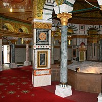 Inside Dome of the Rock
