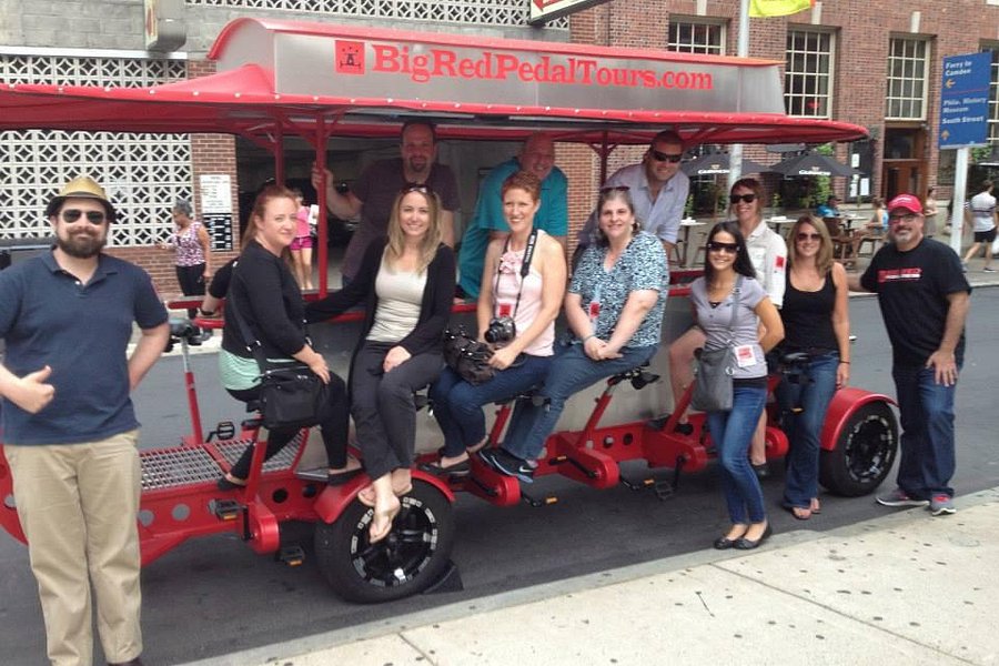 big red pedal tours services