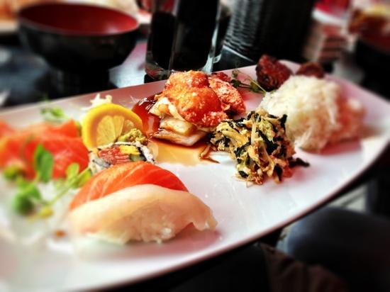 Raw sushi and grill discount