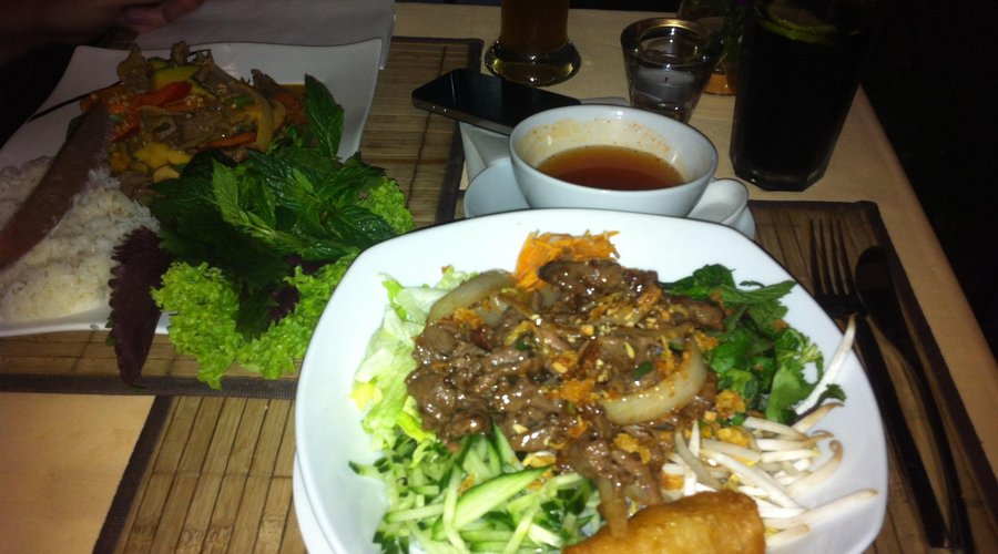 Noodle dish