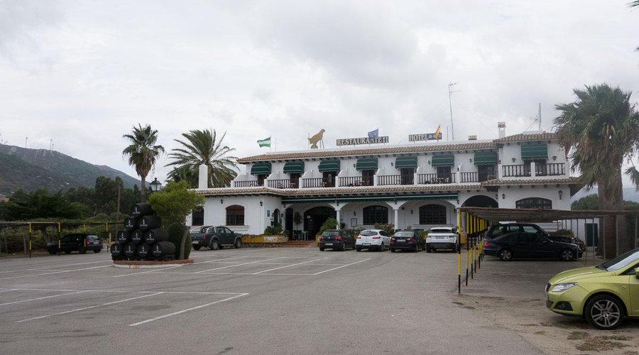 Front of the hotel