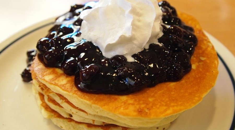 Double Blueberry Pancakes