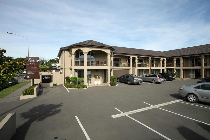 Salerno Motel Apartments, hotell i Christchurch