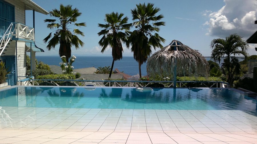 One of the two pools
