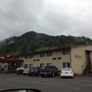 Outside