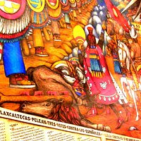 Tlaxcalans battle Hernan Cortes invasion of their territory