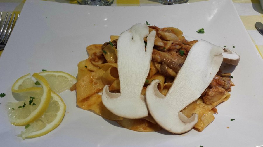 pappardelle ai porcini