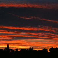 Sunset over Stourport