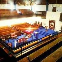 The main sanctuary from the gallery.