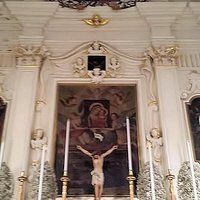 Parte superiore dell'altare centrale
