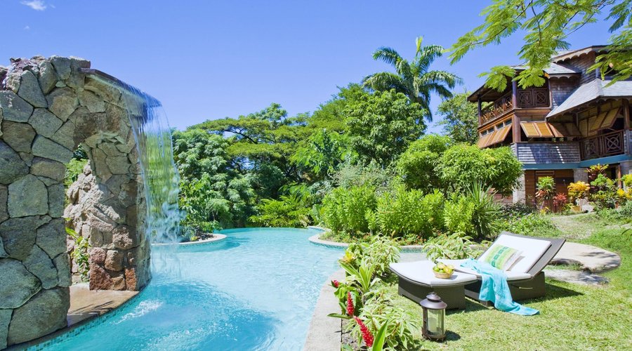Waterfall in action - One of the spots most enjoyed by Guests