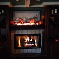 Fireplace room at the offshore