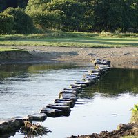 ogmore by sea - river by castle