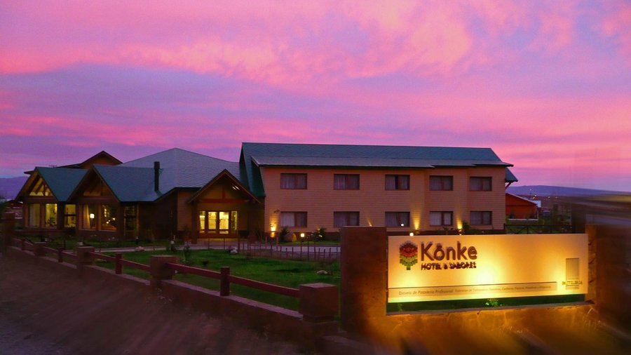 Frente atardeciendo