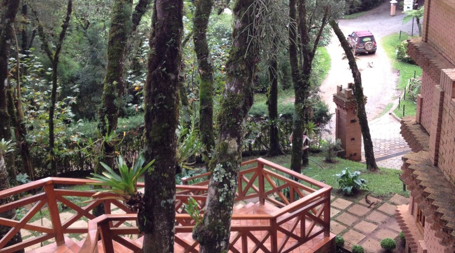vista da entrada