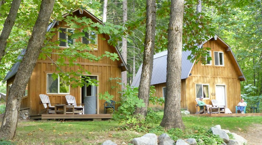 Cabins with baths
