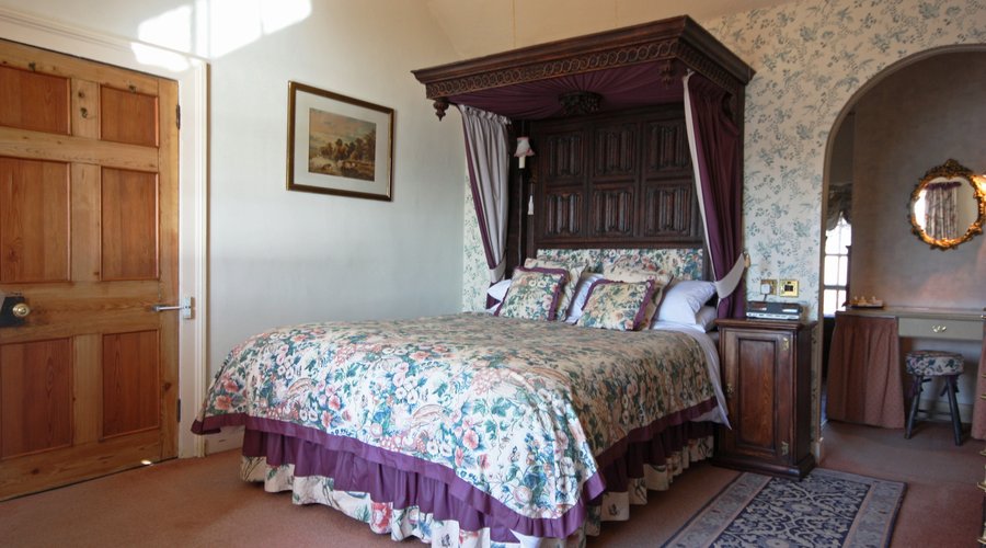 A front of house King bedroom.