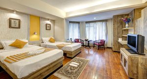 Viceroy Hotel in Darjeeling, image may contain: Monitor, Screen, Computer Hardware, Home Decor