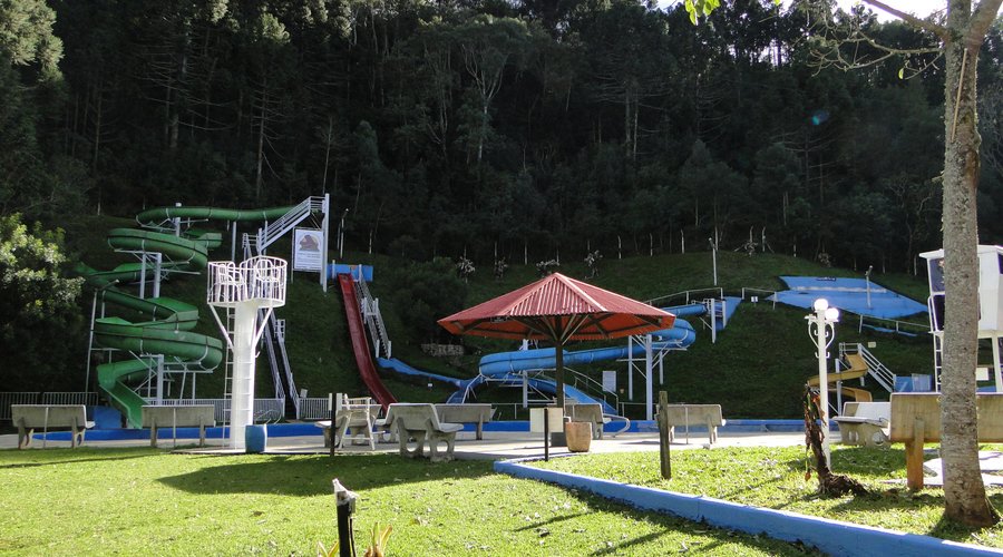 Área da piscina