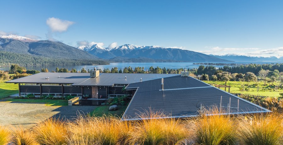 Over looking Lake Te Anau