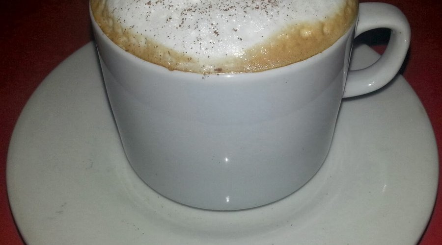 Our Capuchino.  The best in Town
