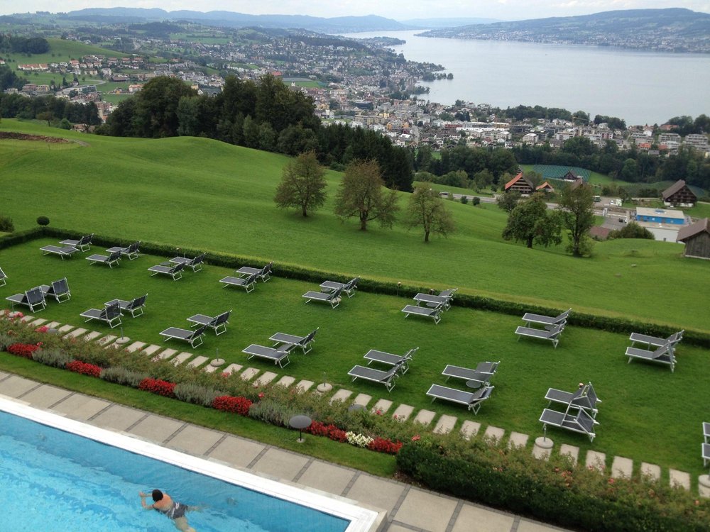 Blick aus unserem Zimmer
