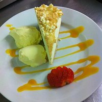 We serve lovely deserts only £3.95