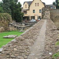 overlooking the graves