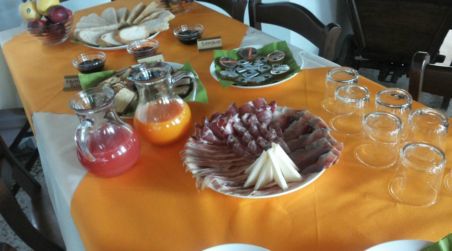 Il buffet della colazione!