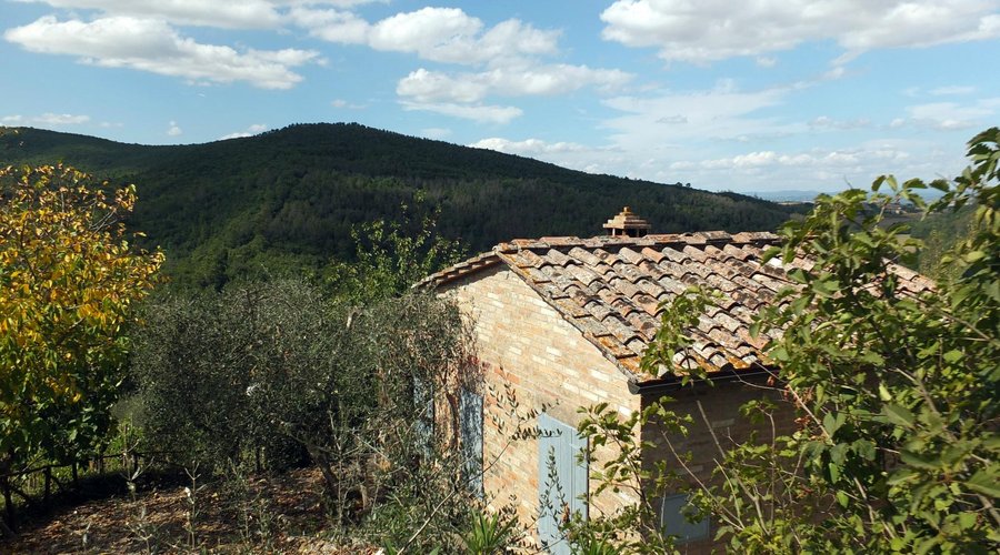 Vue sur les collines environnantes