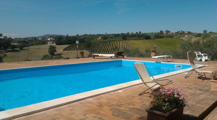 La piscina panoramica