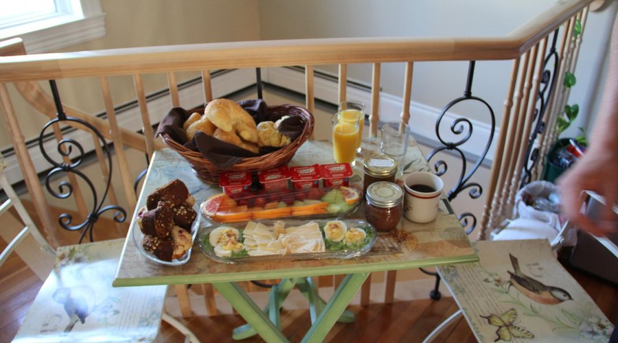 Le copieux petit déjeuner !