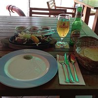 印度啤酒和Tandoori chicken印度烤雞