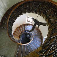 Spiraling staircase