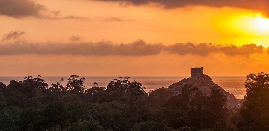 coucher de soleil