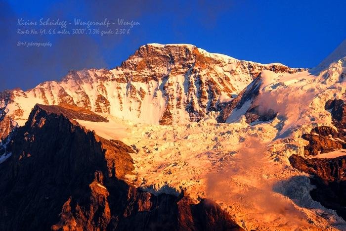 Sunset of Jungfrau