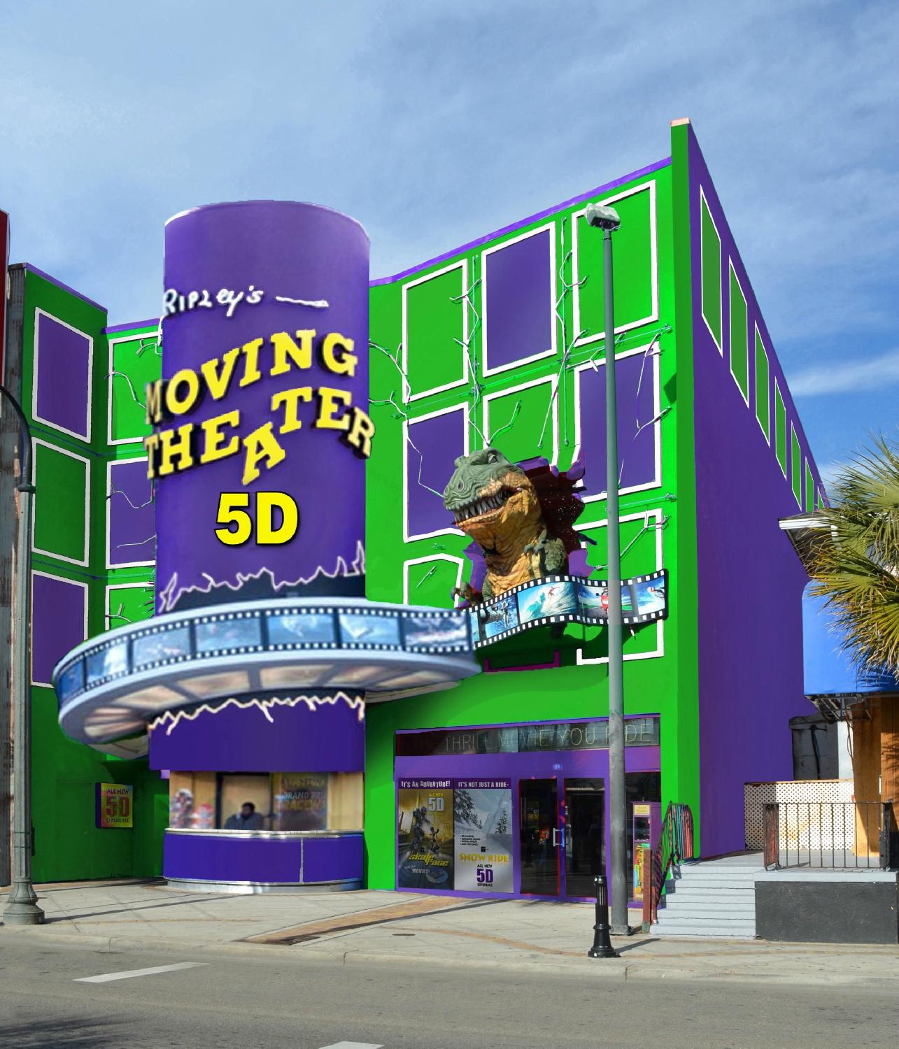 Experience the Thrill of Ripley's Moving Theater in Myrtle Beach