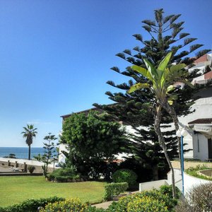 View from the outside terrace.