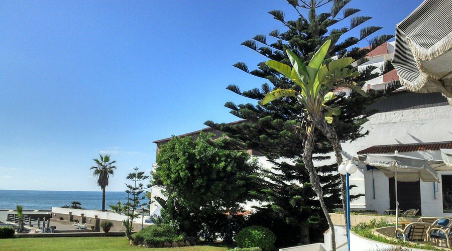 View from the outside terrace.